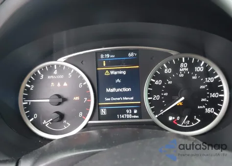 2019 Nissan Sentra Sv z USA, uszkodzony, nr VIN 3N1AB7AP9KY425375